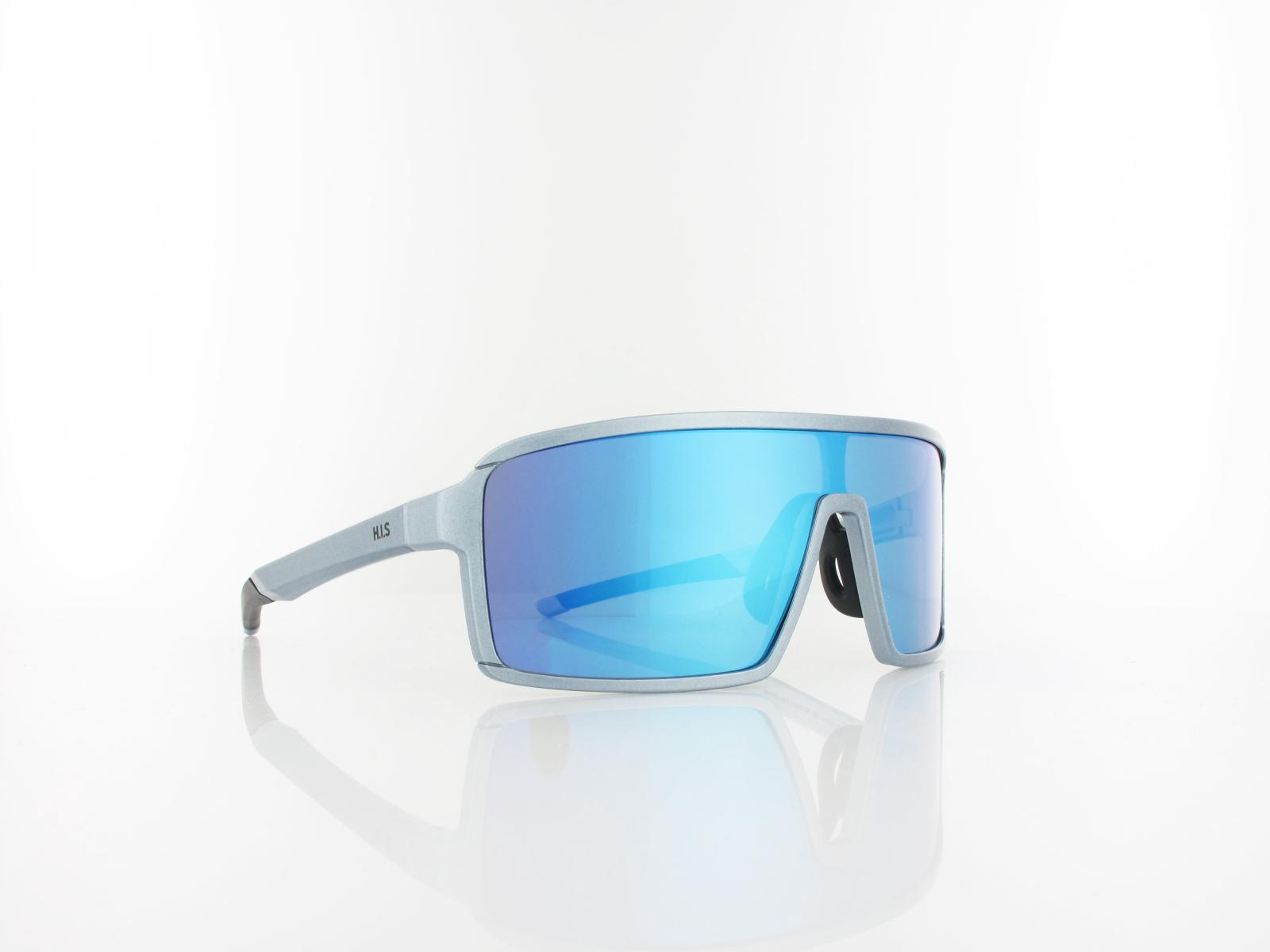 HIS polarized | HPS57110-2 131 | silver / smoke with blue mirror polarized
