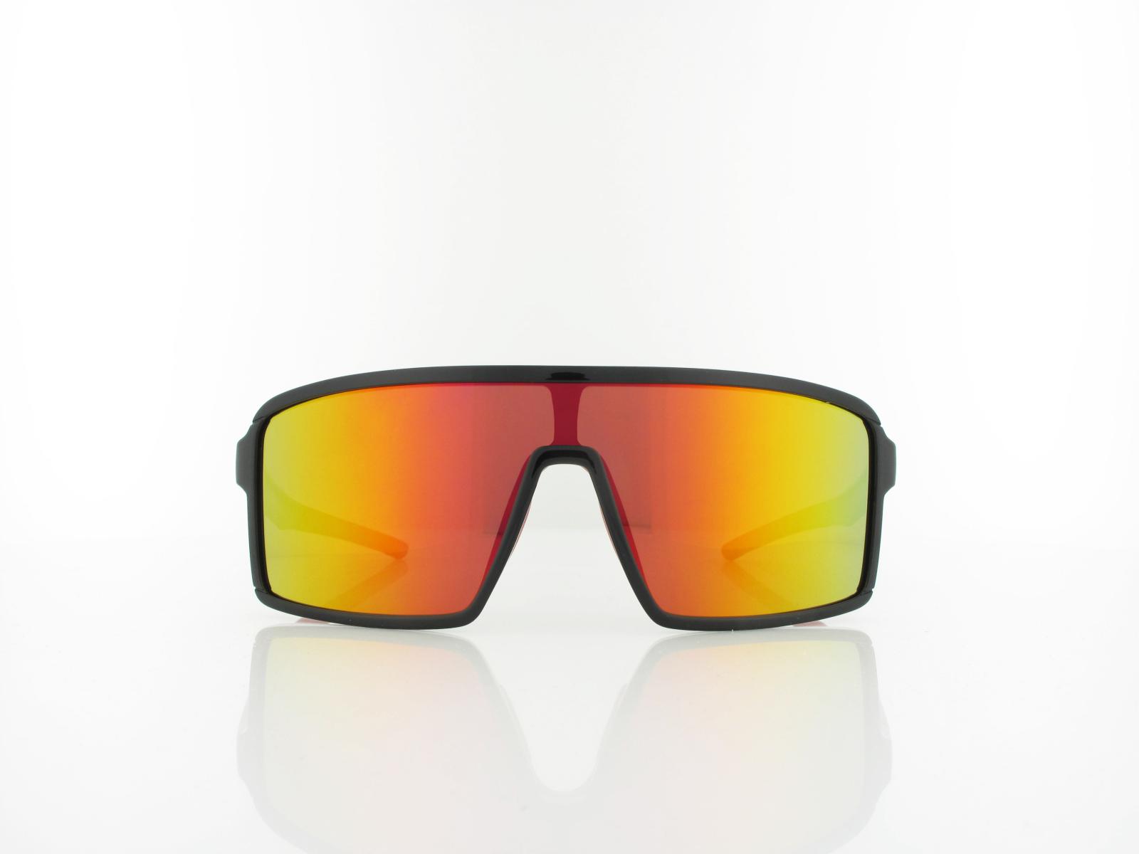 HIS polarized | HPS57110-3 131 | black / brown with red mirror polarized