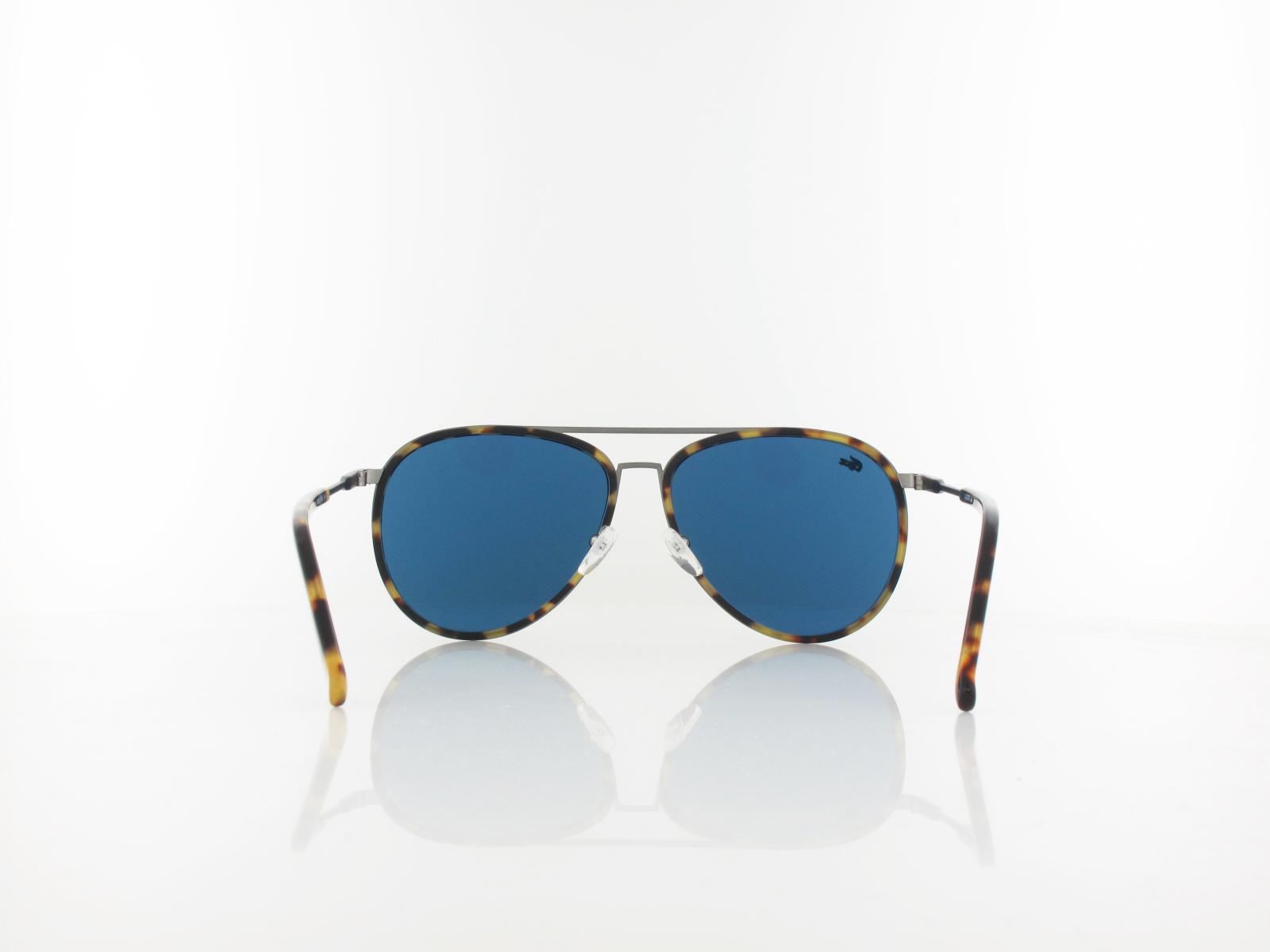 Lacoste | L215S 214 60 | matte havana dark ruthenium / blue
