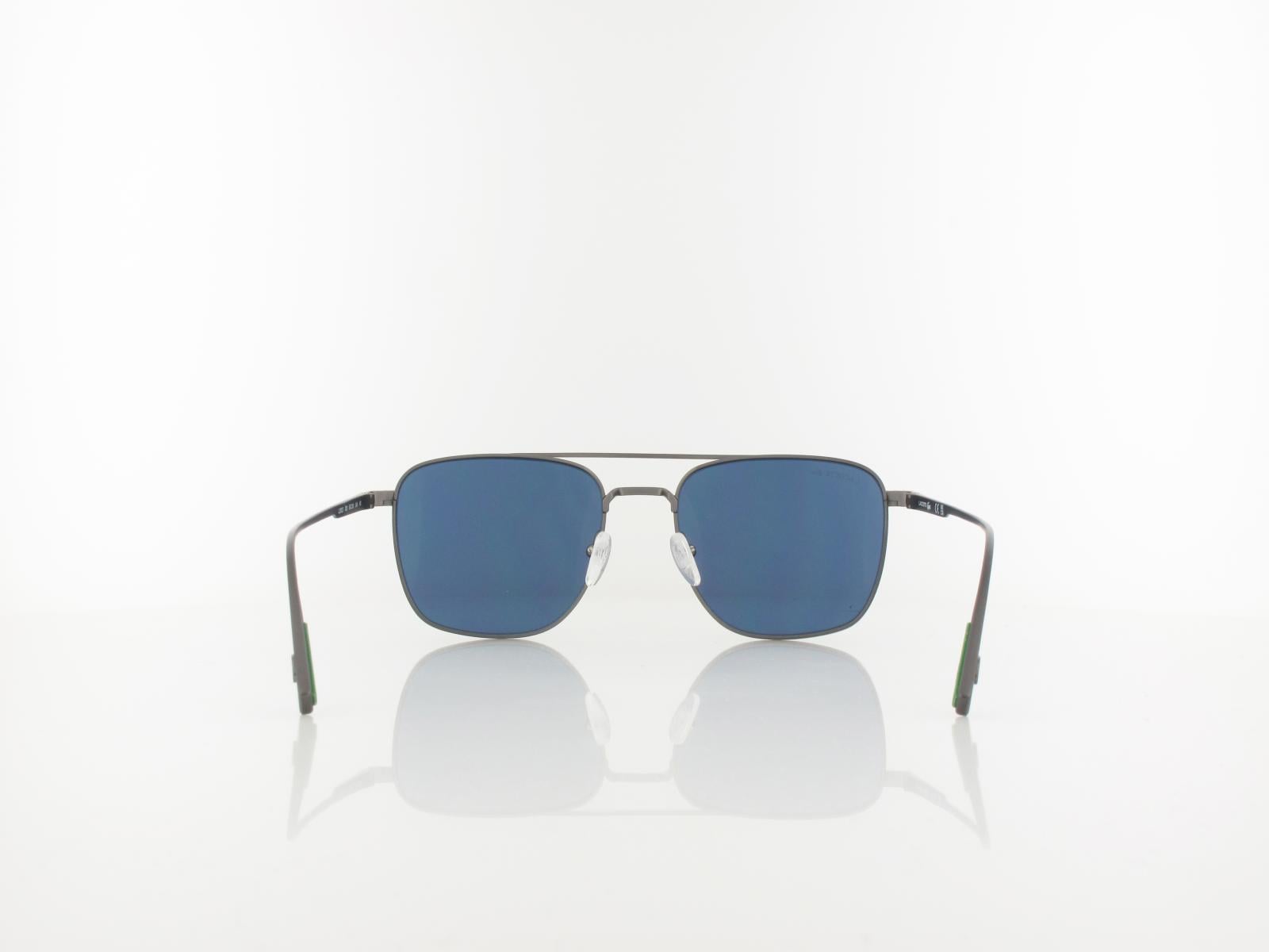 Lacoste | L261S 033 55 | matte dark gunmetal / blue