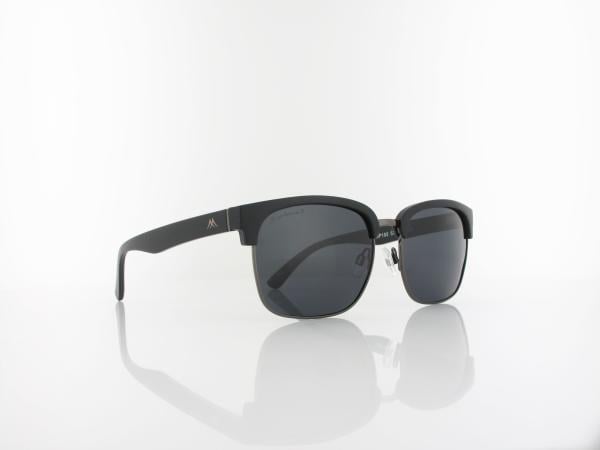 Brilando | MP192 57 | matt black shiny dark gun / smoke polarized