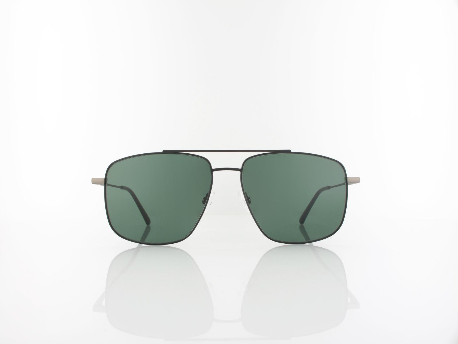 Brilando | Premium Sun L2470 58 | schwarz gun / gr&uuml;n grau