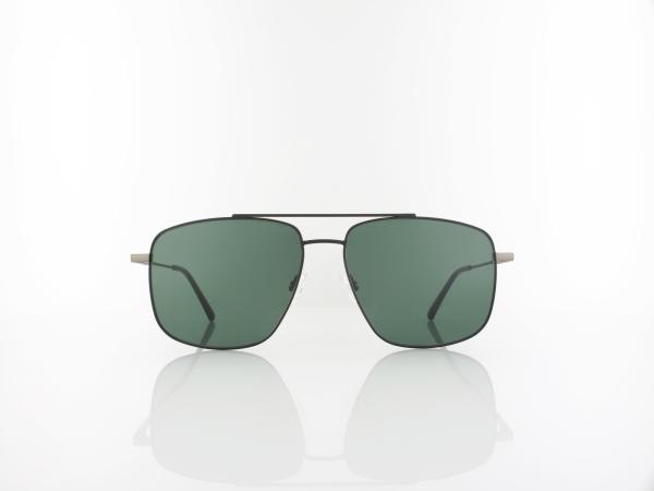 Brilando | Premium Sun L2470 58 | schwarz gun / gr&uuml;n grau