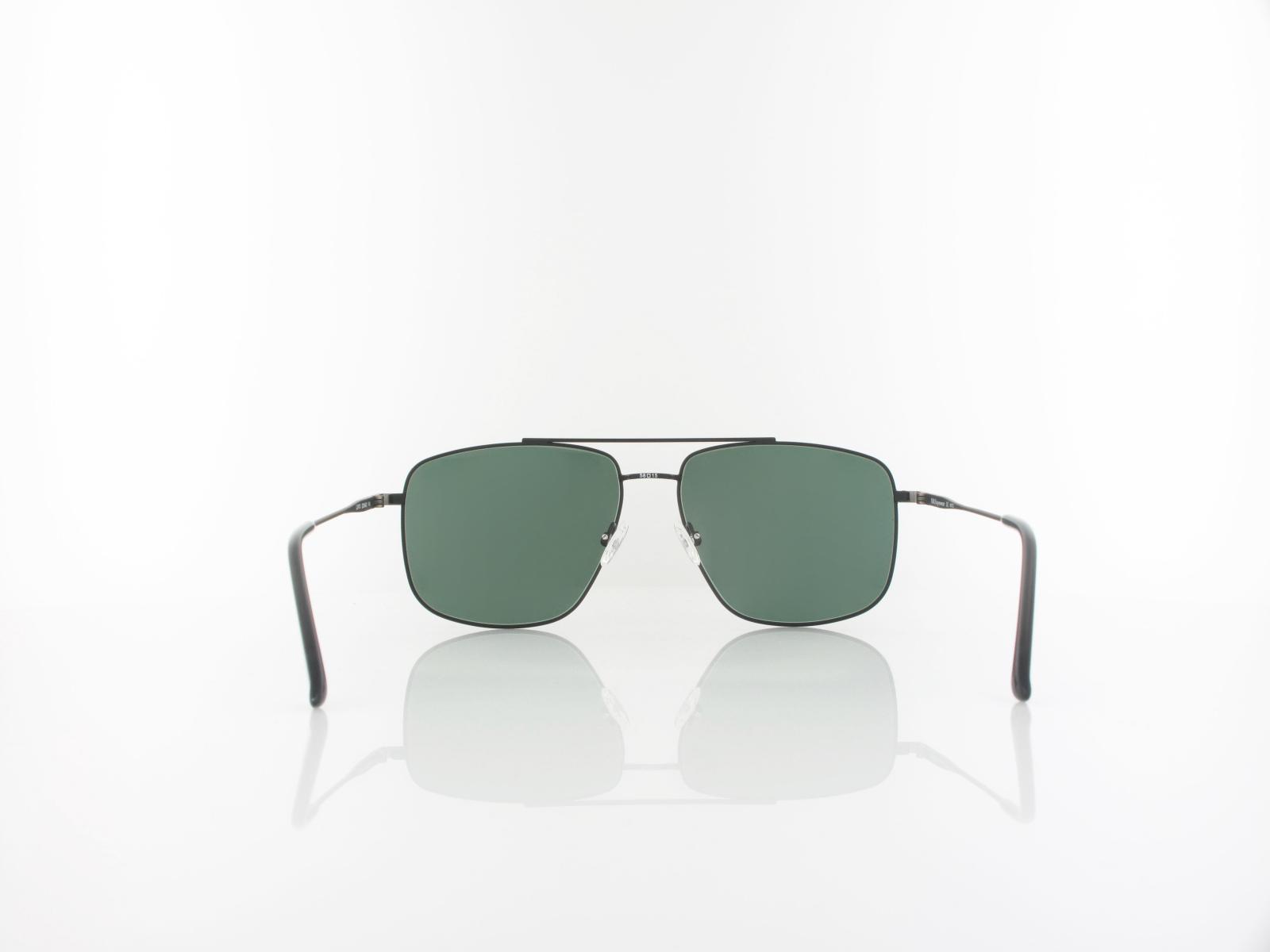 Brilando | Premium Sun L2470 58 | schwarz gun / gr&uuml;n grau
