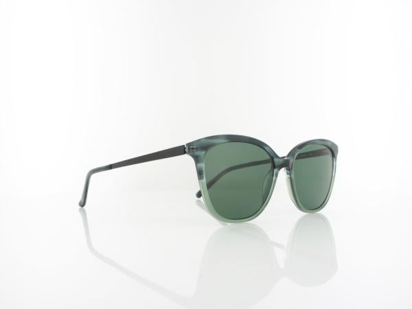 Brilando Premium Sun | L2510 52 | gr&uuml;ngrau schwarz / gr&uuml;n