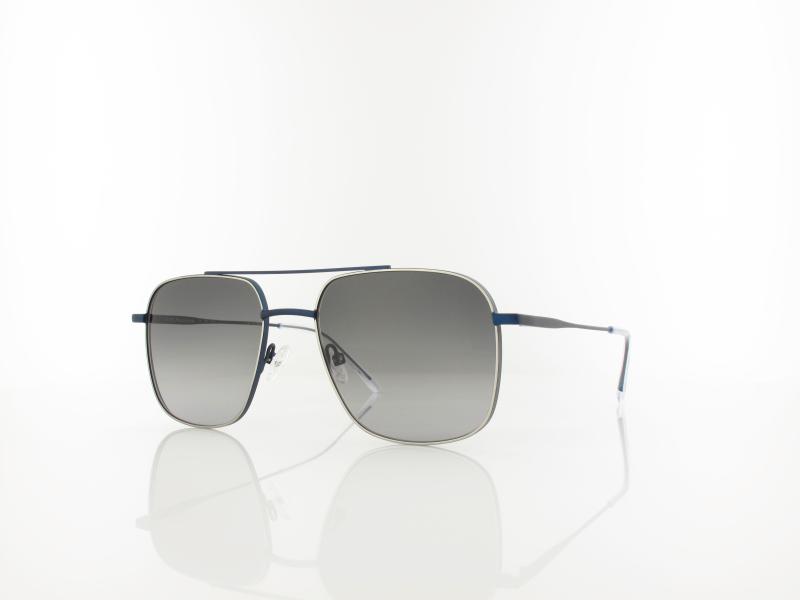 Brilando | Premium Sun L2680 56 | silber dunkelblau matt / schwarz verlauf 85-65%