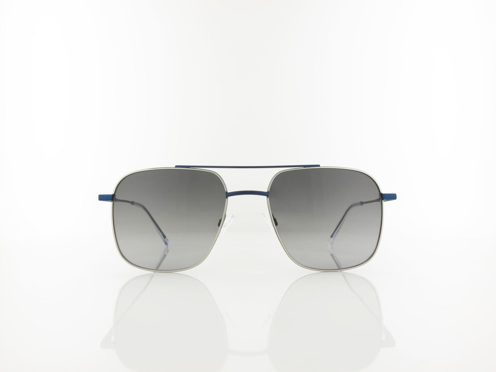 Brilando | Premium Sun L2680 56 | silber dunkelblau matt / schwarz verlauf 85-65%
