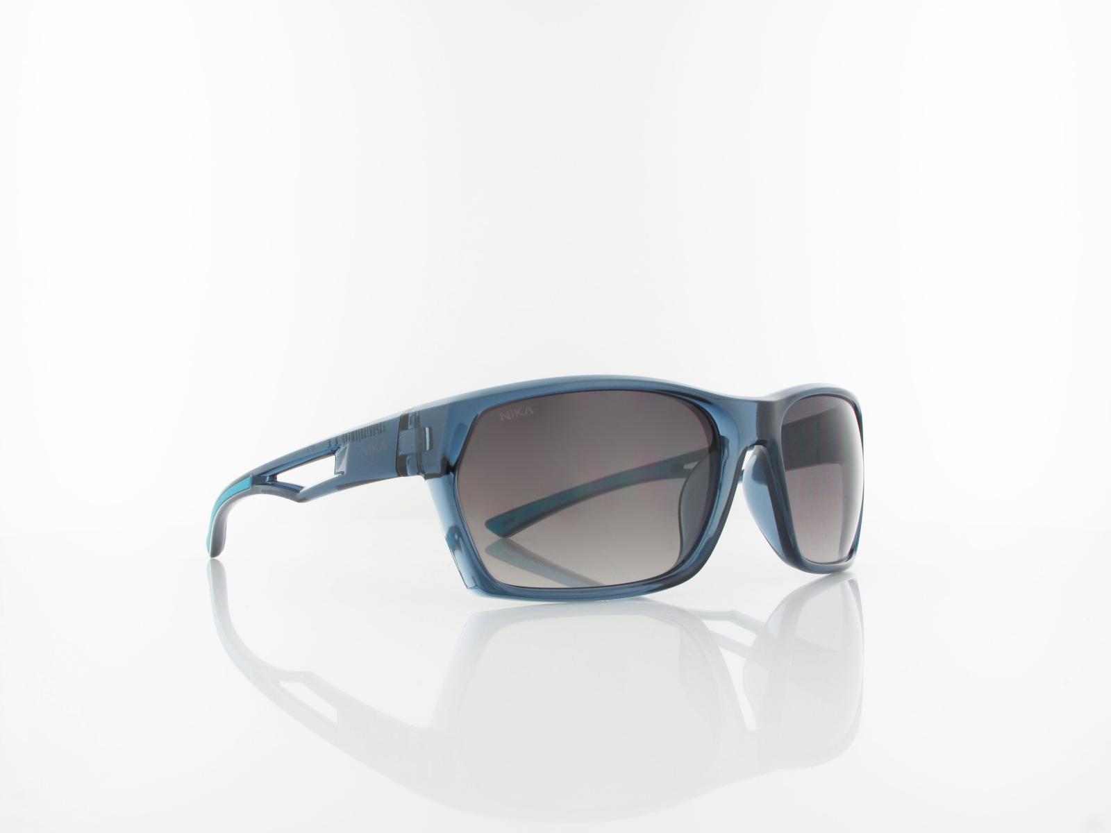 Brilando | Premium Sport M2450 63 | blau transparent  t&uuml;rkis / gr&uuml;n grau verlauf