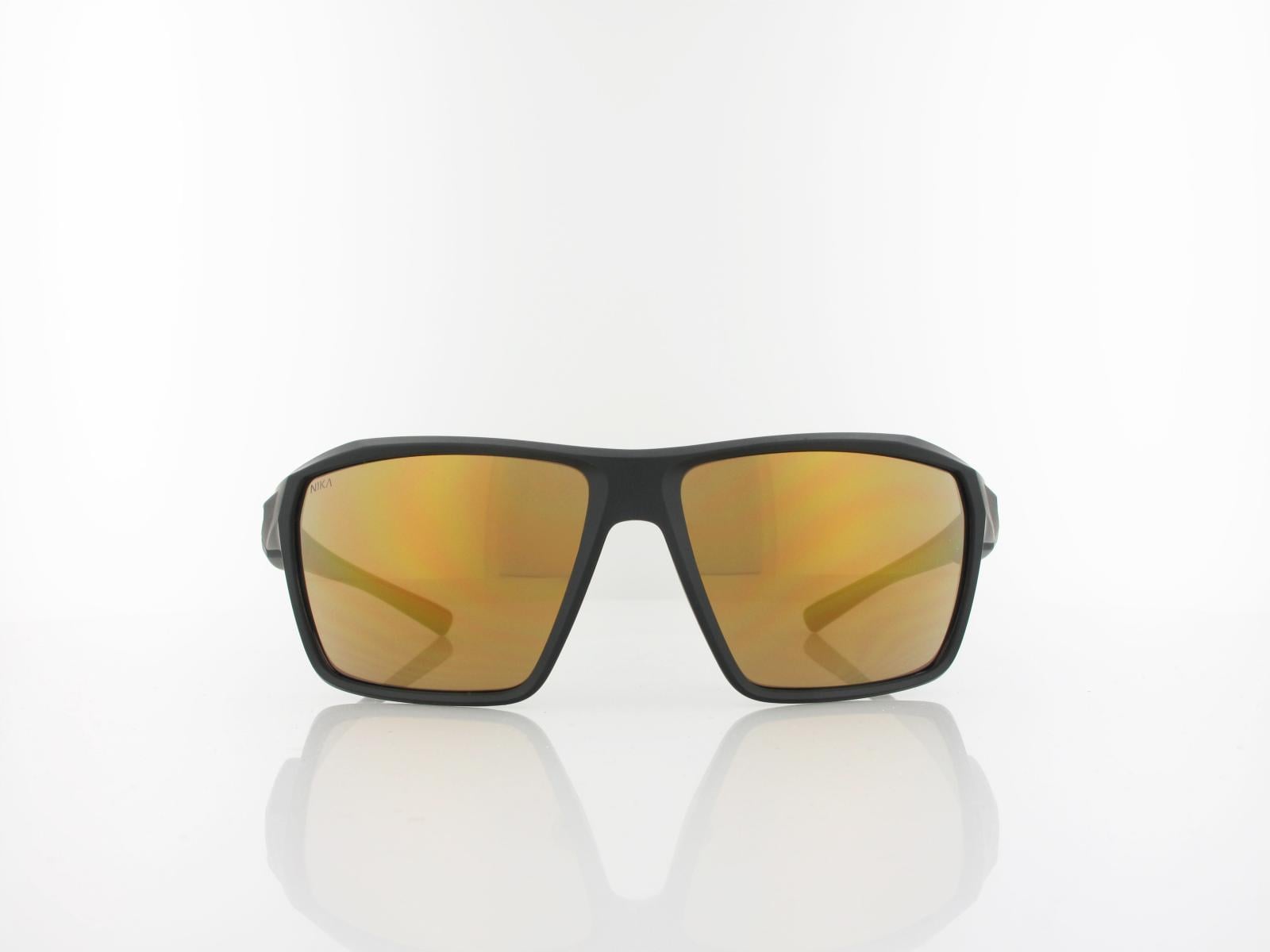 Brilando | Premium Sport M2550 62 | schwarz matt grau / gold verspiegelt