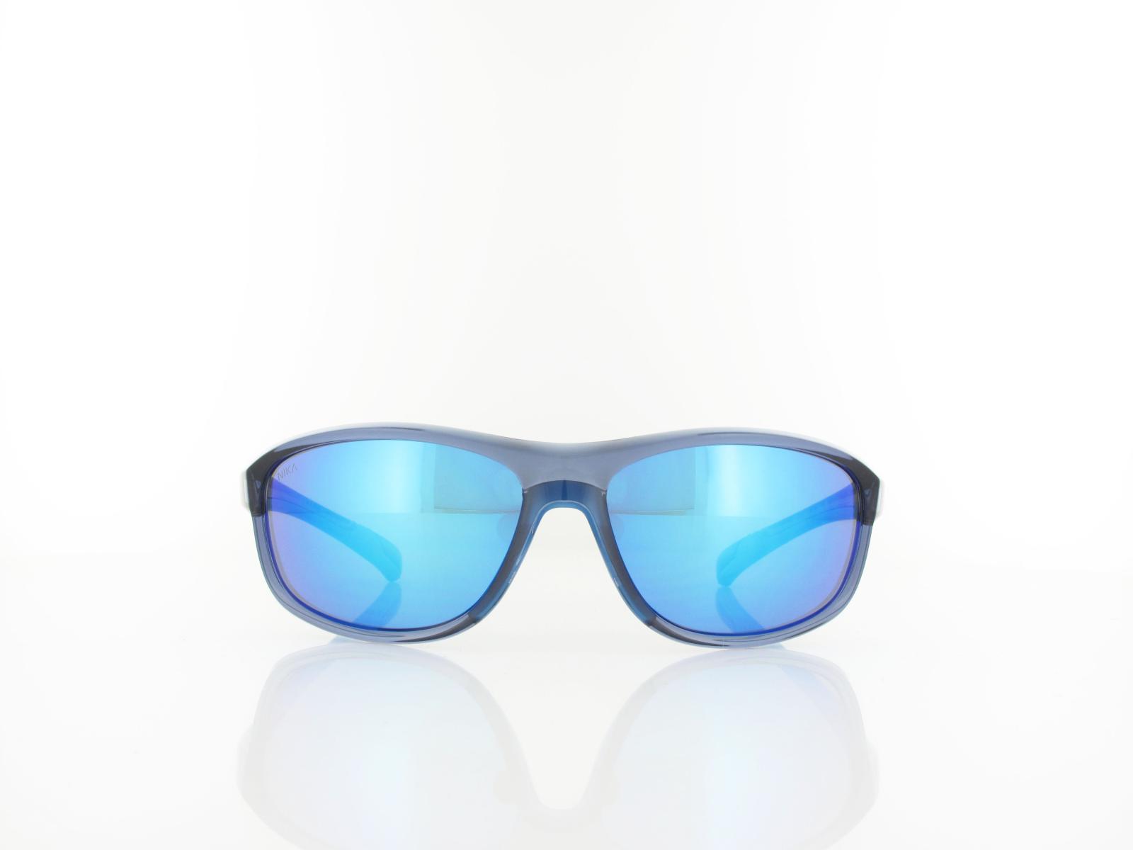 Brilando | Premium Sport M2610 61 | blau transparent t&uuml;rkis / grau 85%  t&uuml;rkis verspiegelung