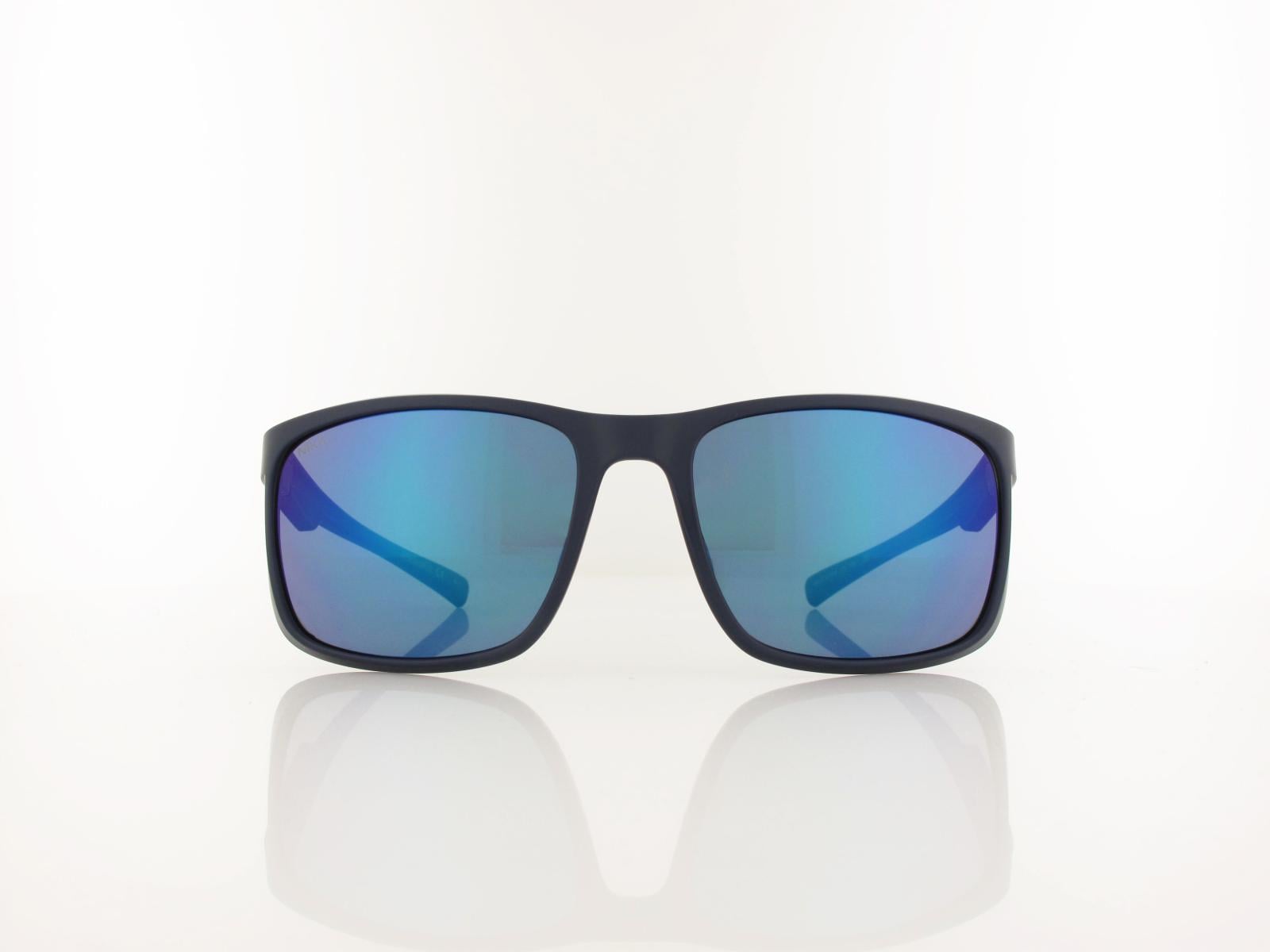 Brilando | Premium Sport M2630 59 | dunkelblau matt / grau 85%  blau verspiegelung