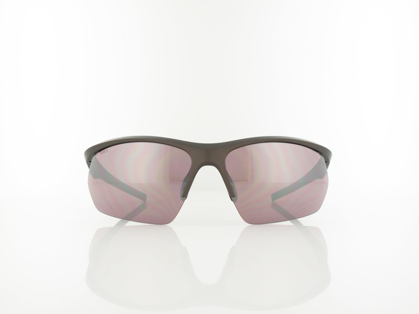 Brilando | Premium Sport M2690 70 | gun matt schwarz / kontrast sport hazel 85%  silber verspiegelun
