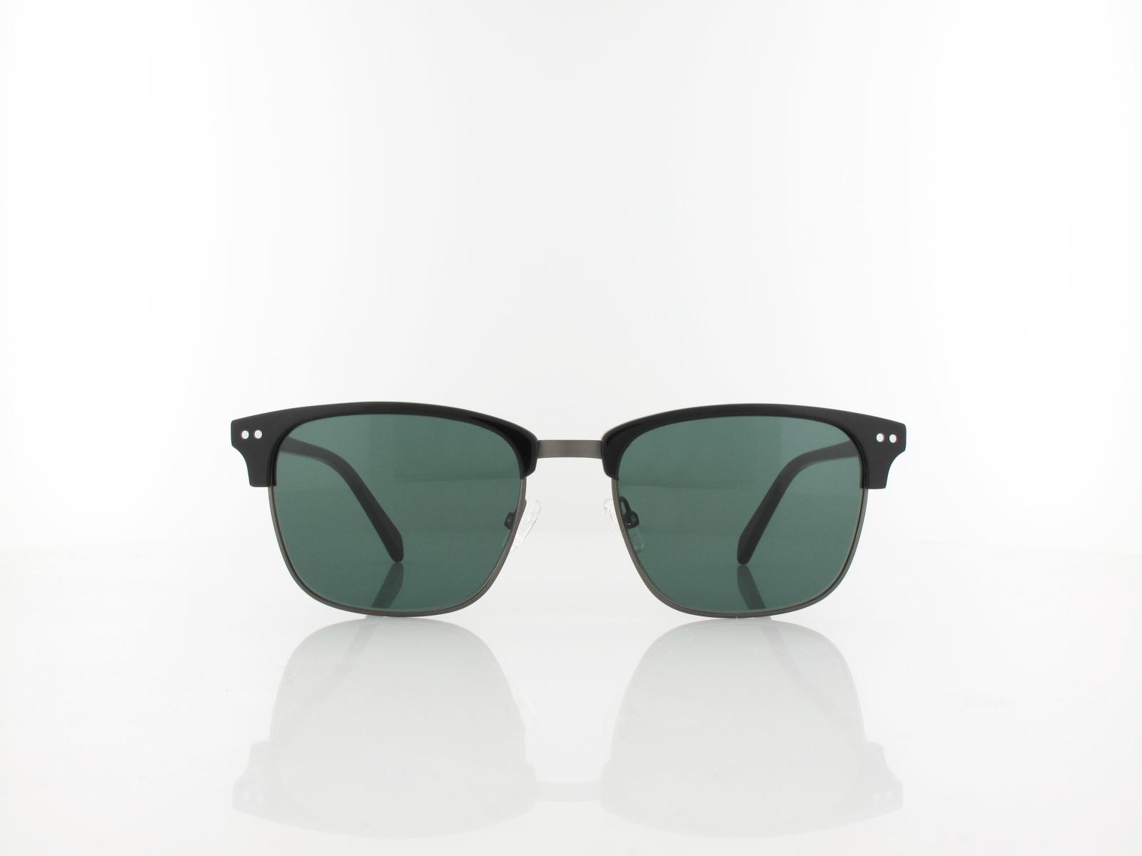 Brilando | Premium Retro Sun R2970 55 | schwarz grau / gr&uuml;n