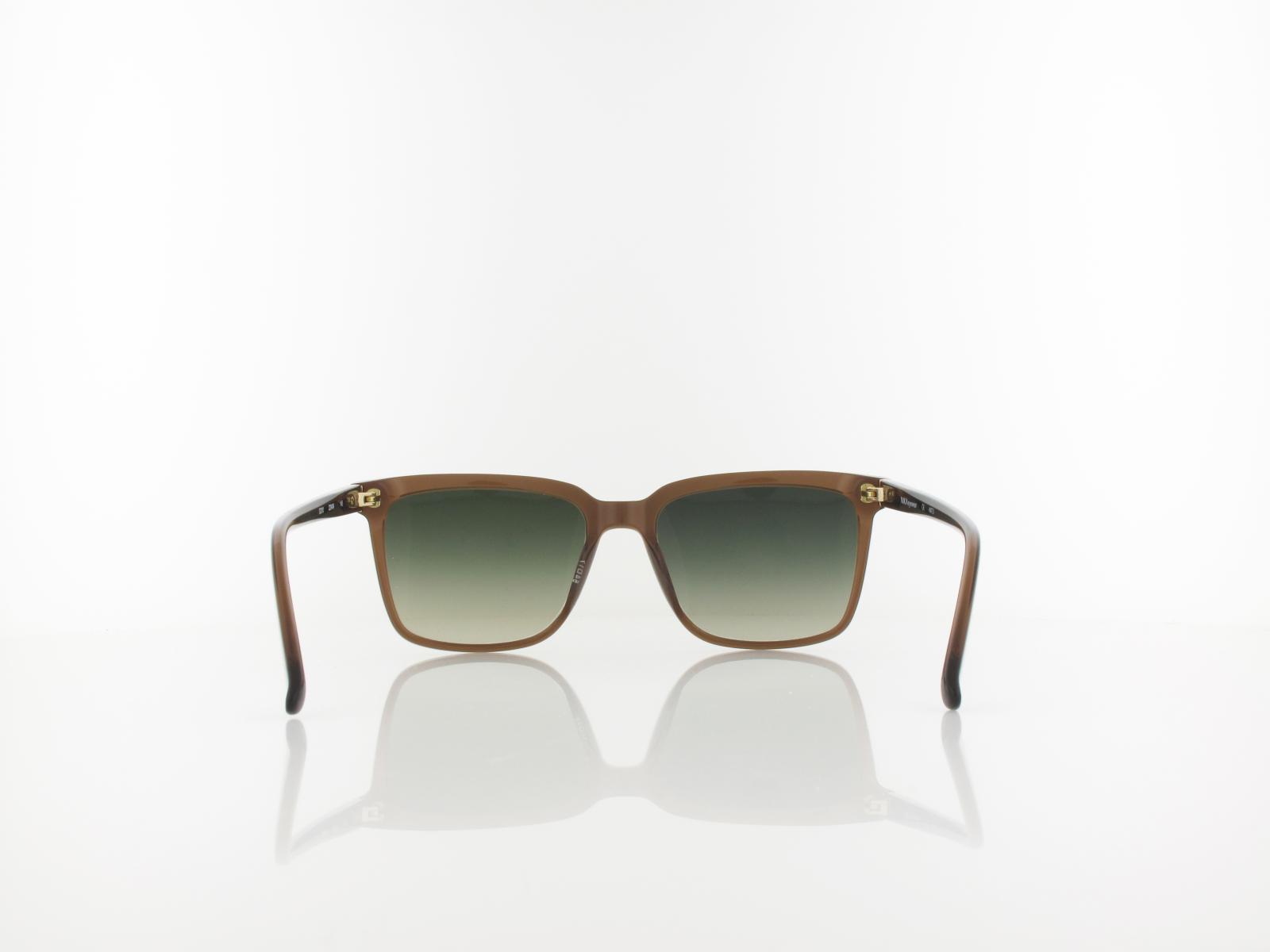Brilando | Premium S2310 54 | braun transparent / gr&uuml;n grau verlauf 85-65 prozent