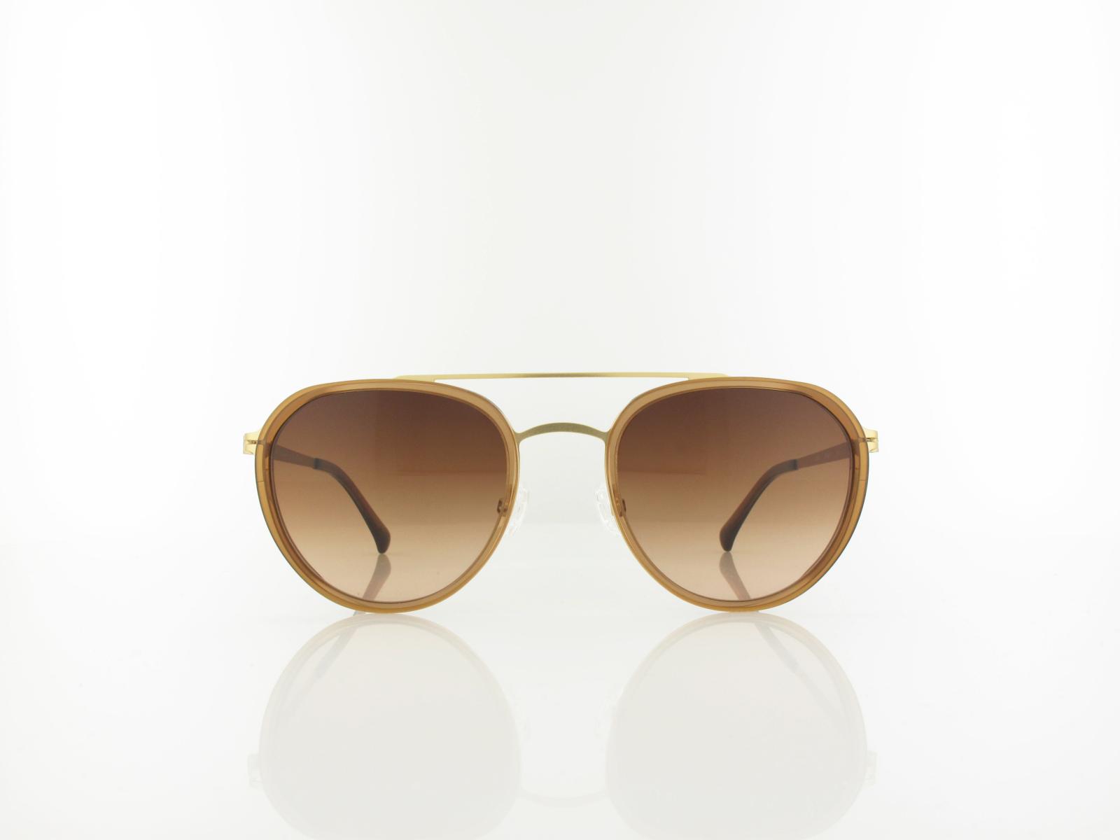 Brilando | Premium Sun U2630 53 | hellbraun transparent gold matt / braun verlauf 85-65%