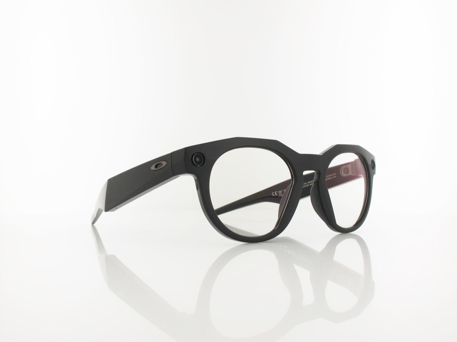 Oakley META | HSTN OW8002 07 51 | black / clear with blue light filter