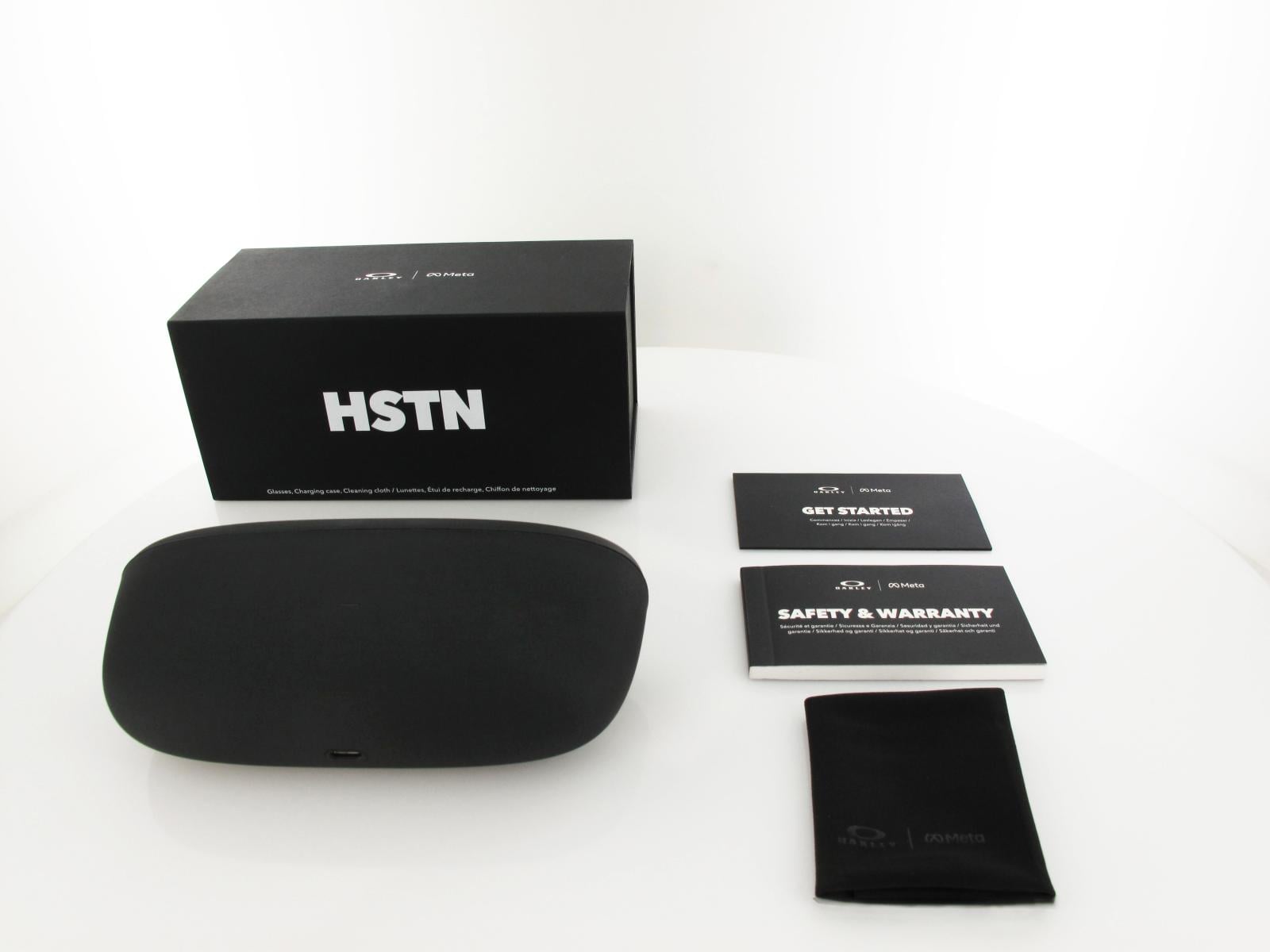 Oakley META | HSTN OW8002 07 51 | black / clear with blue light filter