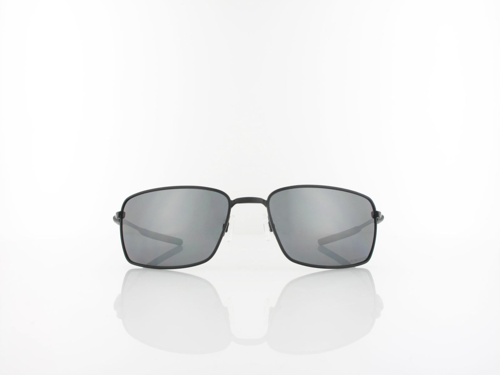 Oakley | Square Wire OO4075 05 60 | matte black / black iridium polarized