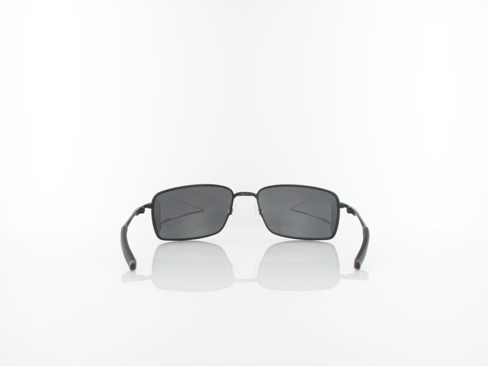 Oakley | Square Wire OO4075 05 60 | matte black / black iridium polarized
