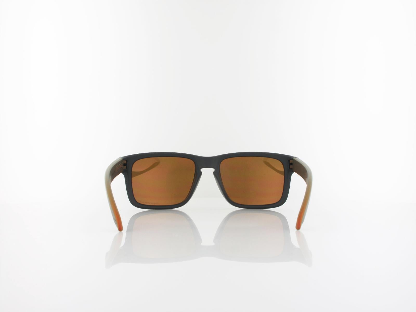 Oakley | Holbrook OO9102 W4 55 | matte carbon / prizm 24k polarized