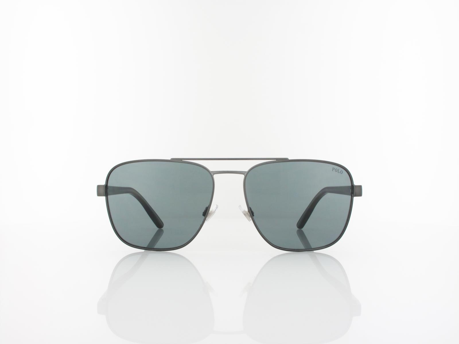Polo Ralph Lauren | PH3138 915787 59 | semi shiny dark gunmetal / grey