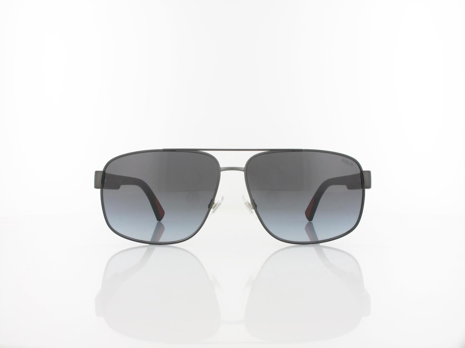 Polo Ralph Lauren | PH3165 92158G 61 | semishiny dark gunmetal / light gradient black