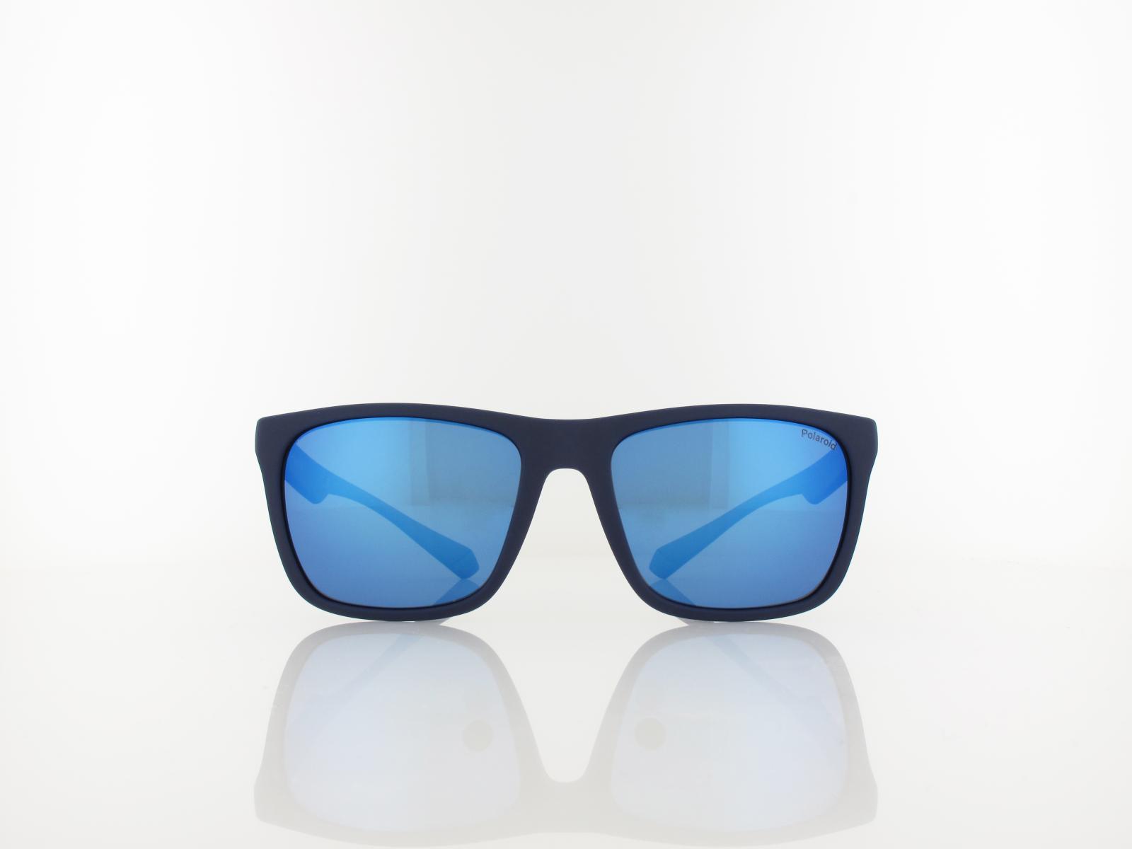Polaroid | PLD 2141/S VGL/5X 56 | matt blue azure / blue mirror polarized