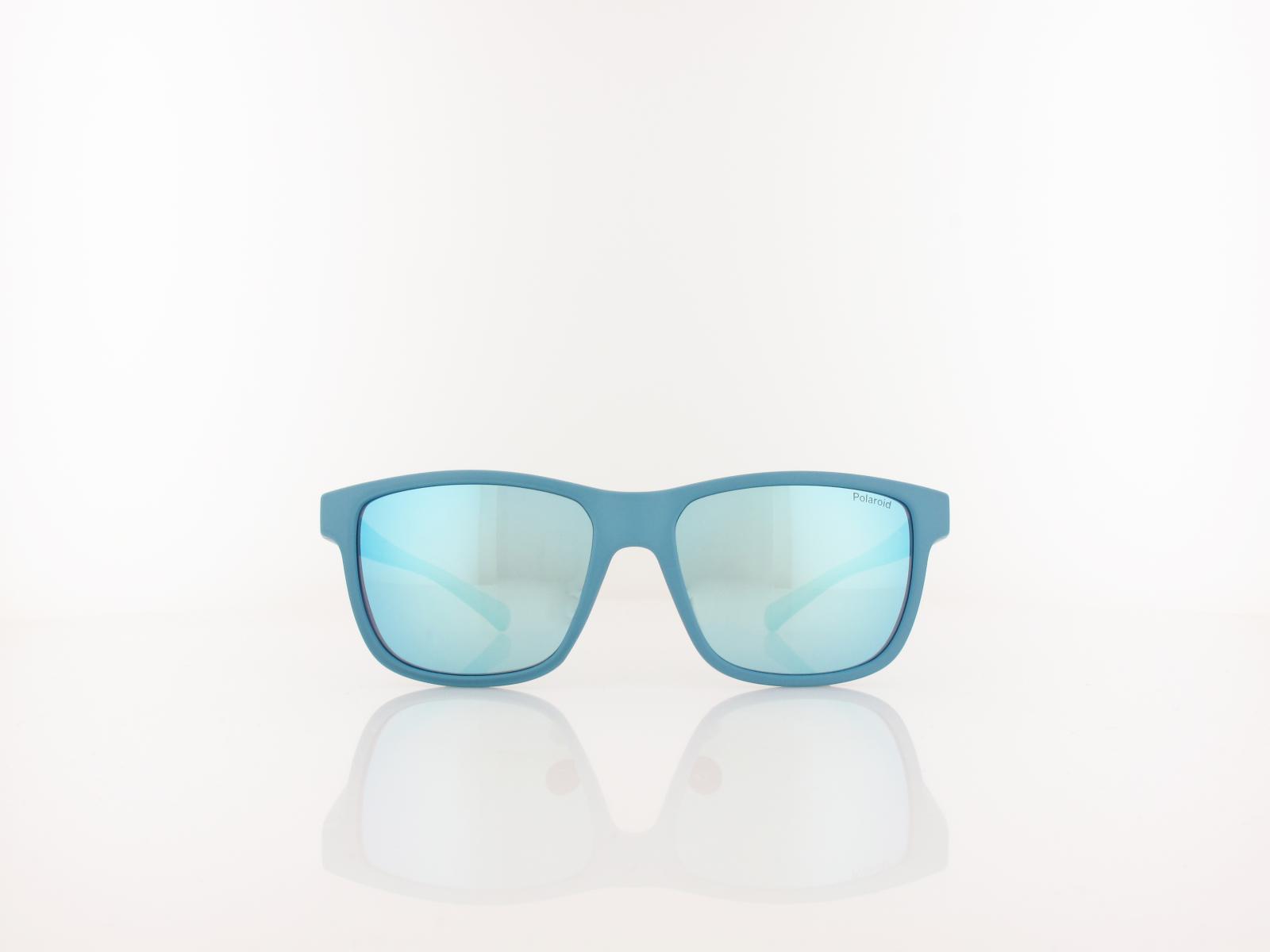 Polaroid | PLD 8067/S KIDS VGL/5X 49 | matt blue azure / blue mirror polarized
