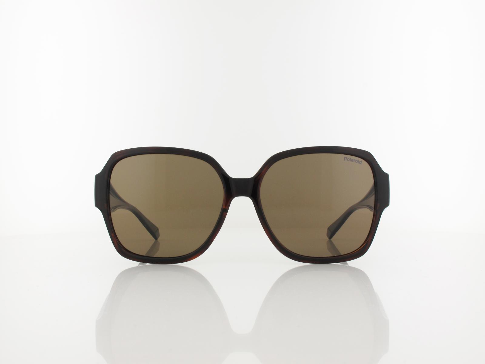 Polaroid | PLD 9021/S 086/SP 58 | havana / bronze polarized