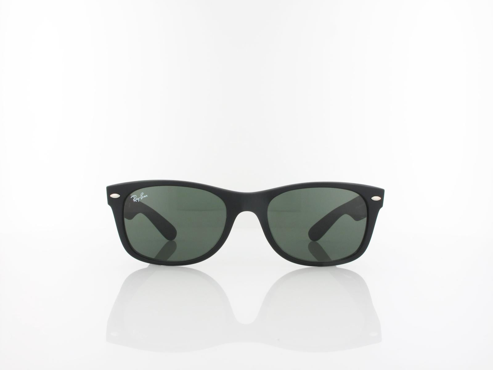 Ray Ban | New Wayfarer RB2132 622 52 | black rubber / green