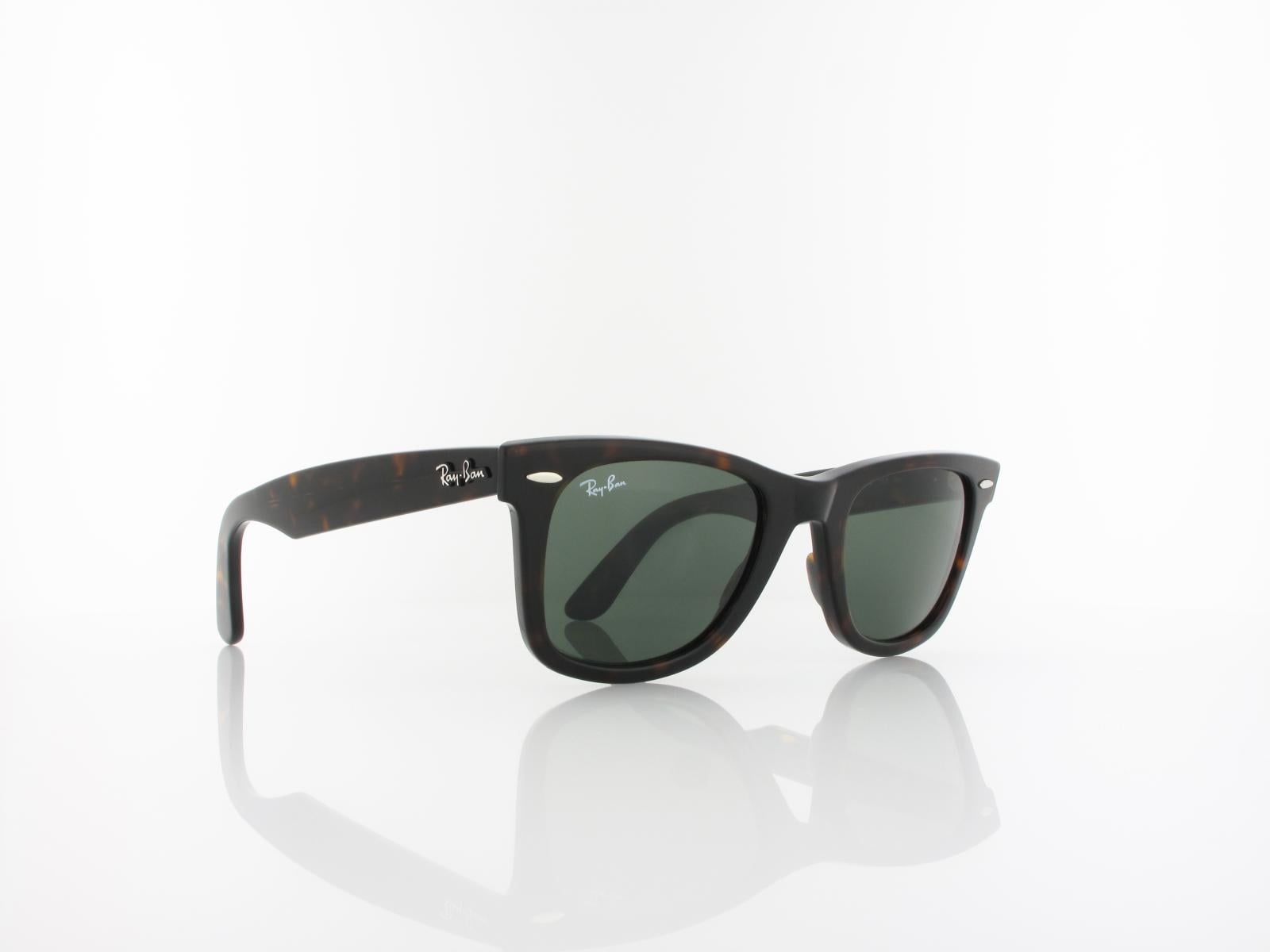 Ray Ban | Original Wayfarer RB2140 902 50 | tortoise / crystal green