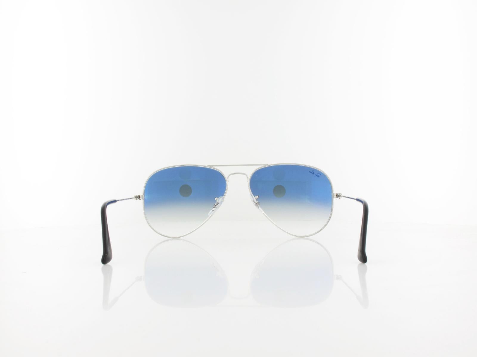 Ray Ban | Aviator Large Metal RB3025 003/3F 58 | silver / crystal gradient light blue