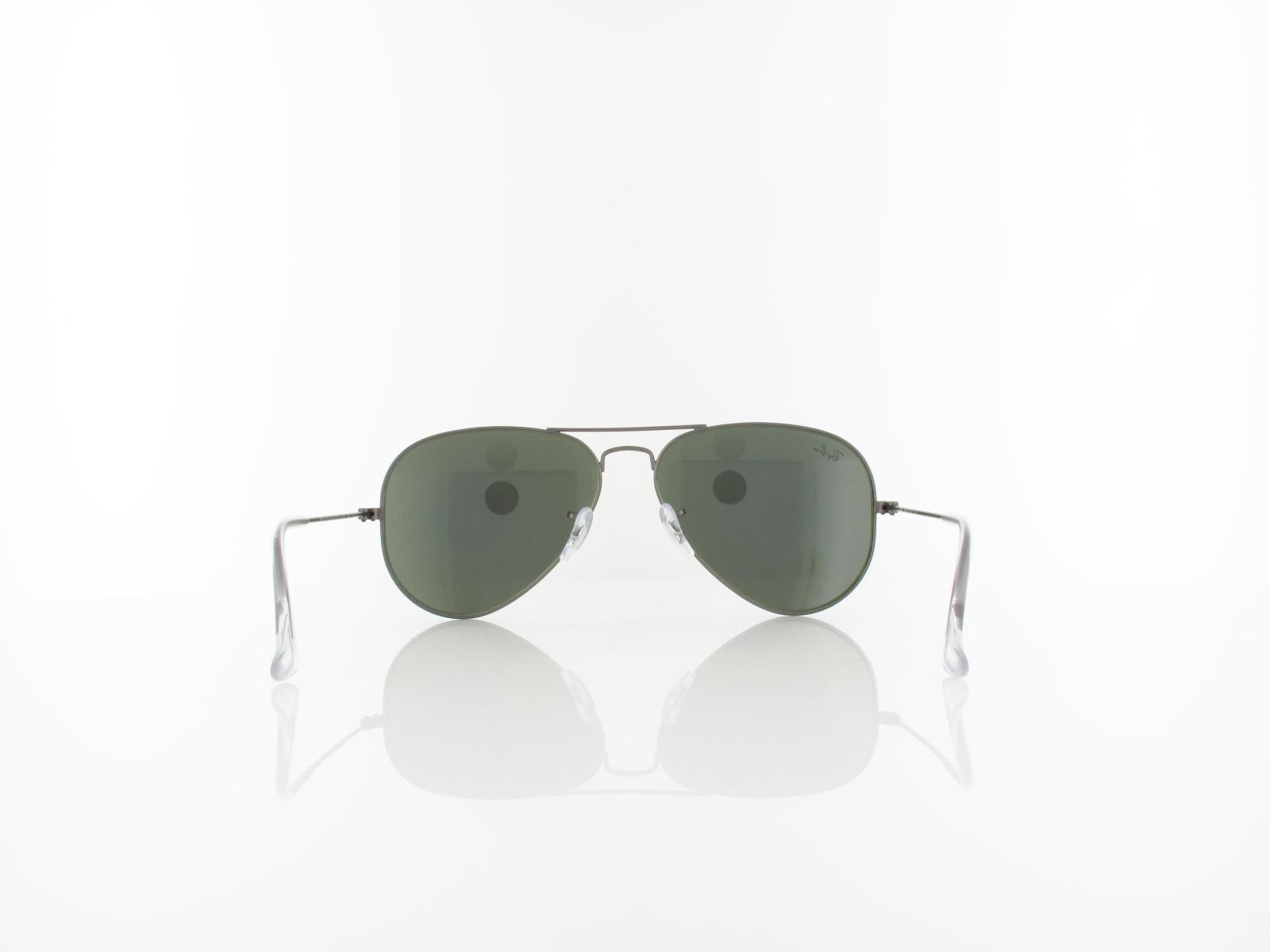 Ray Ban | Aviator Large Metal RB3025 029/30 58 | matte gunmetal / green mirror silver