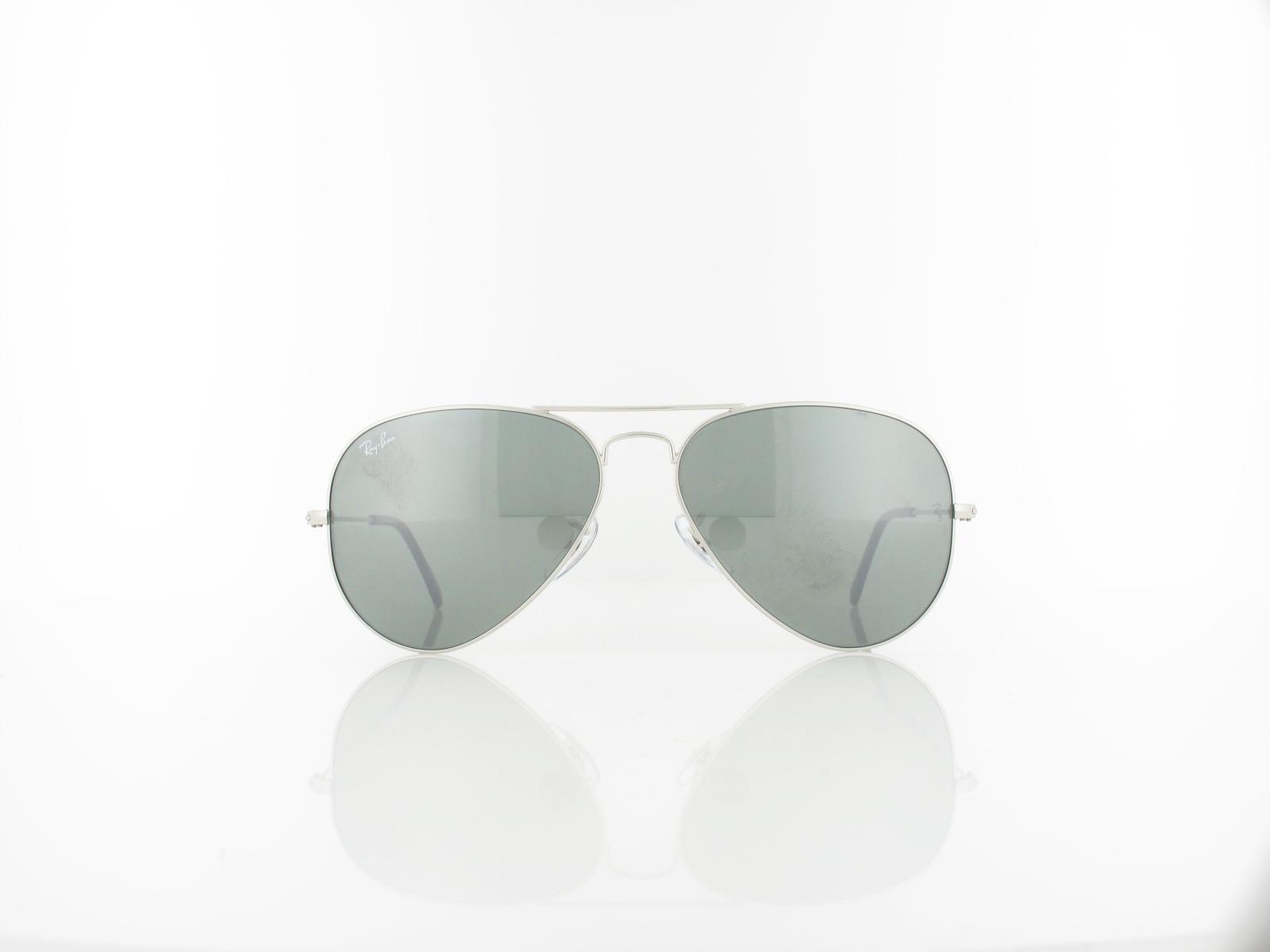 Ray Ban | Aviator Large Metal RB3025 W3277 58 | silver / crystal grey mirror