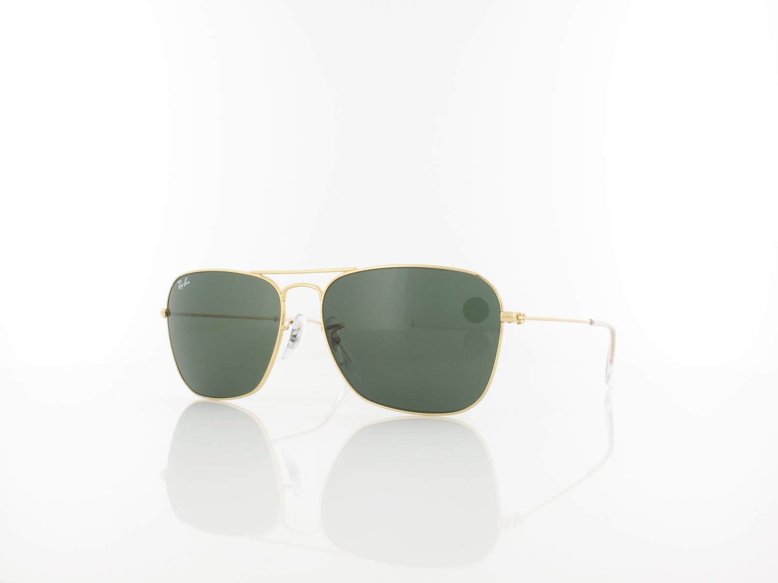 Ray Ban | Caravan RB3136 001 58 | arista / crystal green