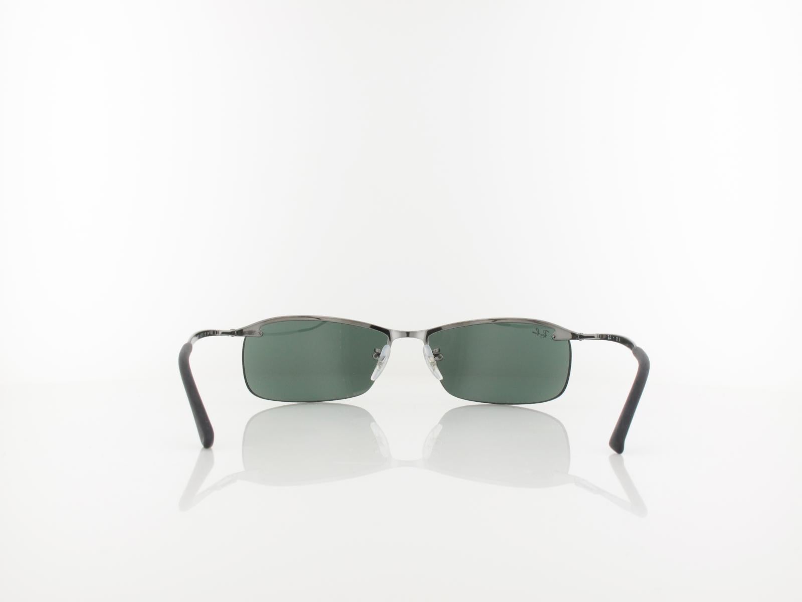 Ray Ban | Top Bar RB3183 004/71 63 | gunmetal / green