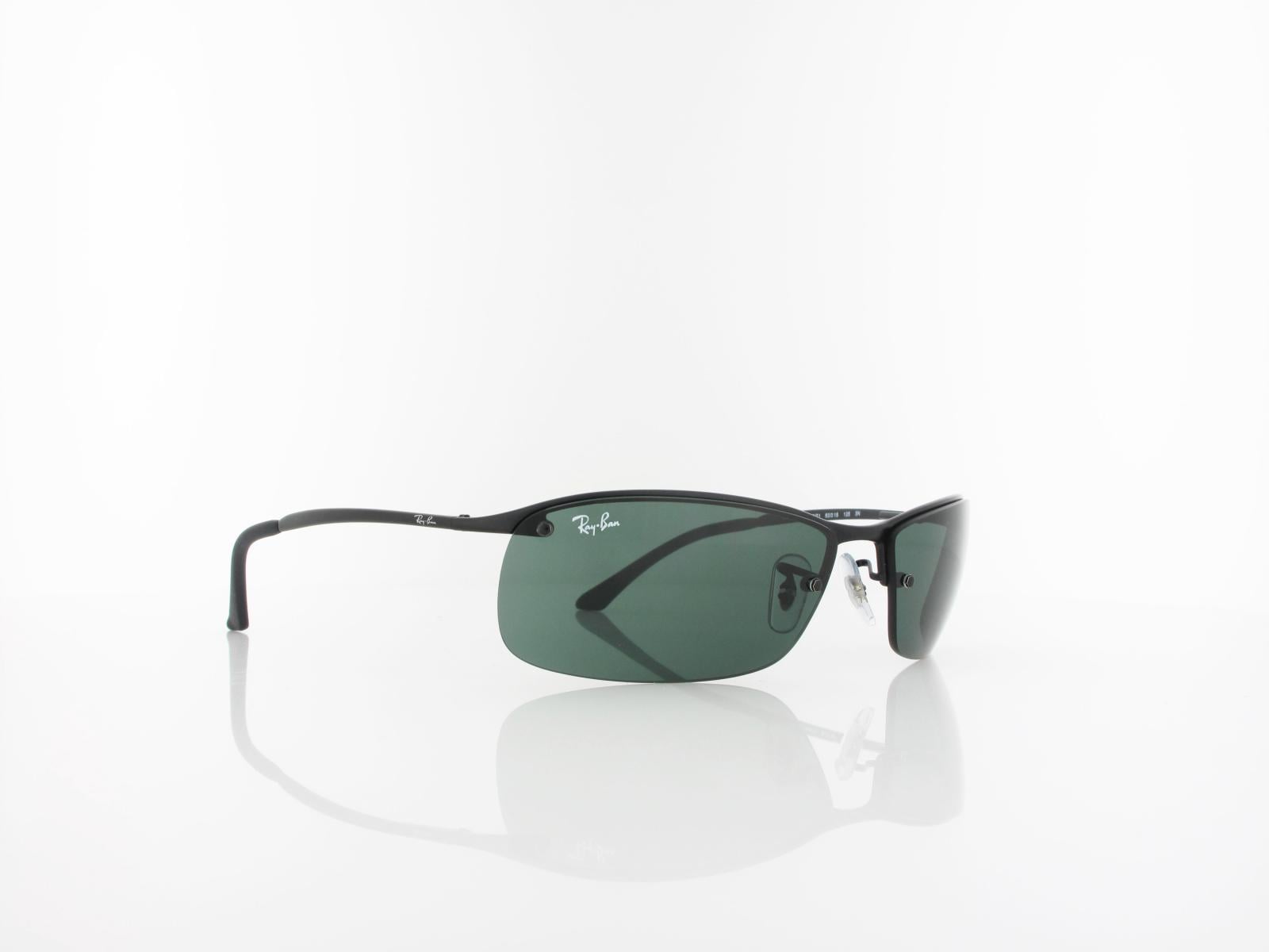 Ray Ban | Top Bar RB3183 006-71 63 | matte black / green