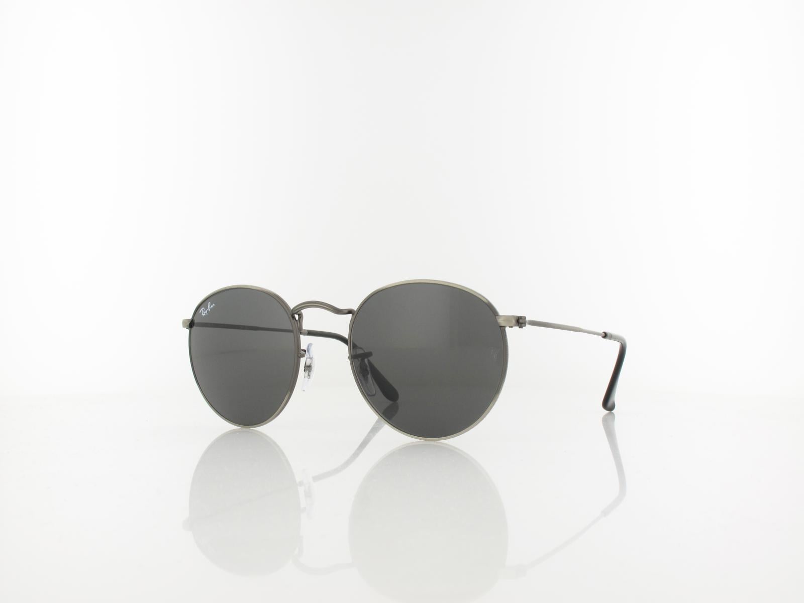 Ray Ban | Round Metal RB3447 9229B1 50 | antique gunmetal / dark grey