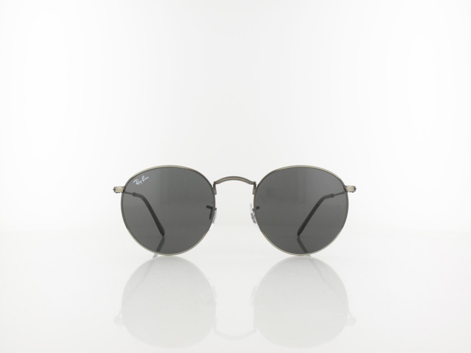 Ray Ban | Round Metal RB3447 9229B1 50 | antique gunmetal / dark grey
