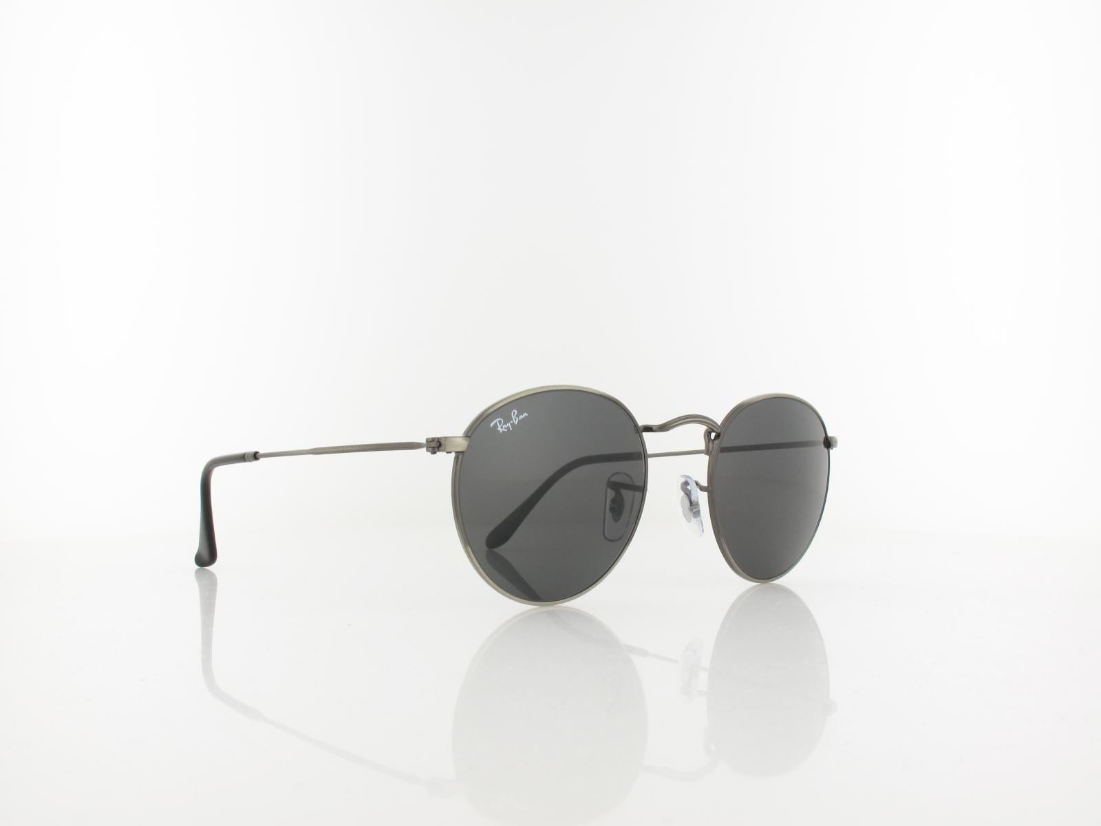 Ray Ban | Round Metal RB3447 9229B1 50 | antique gunmetal / dark grey
