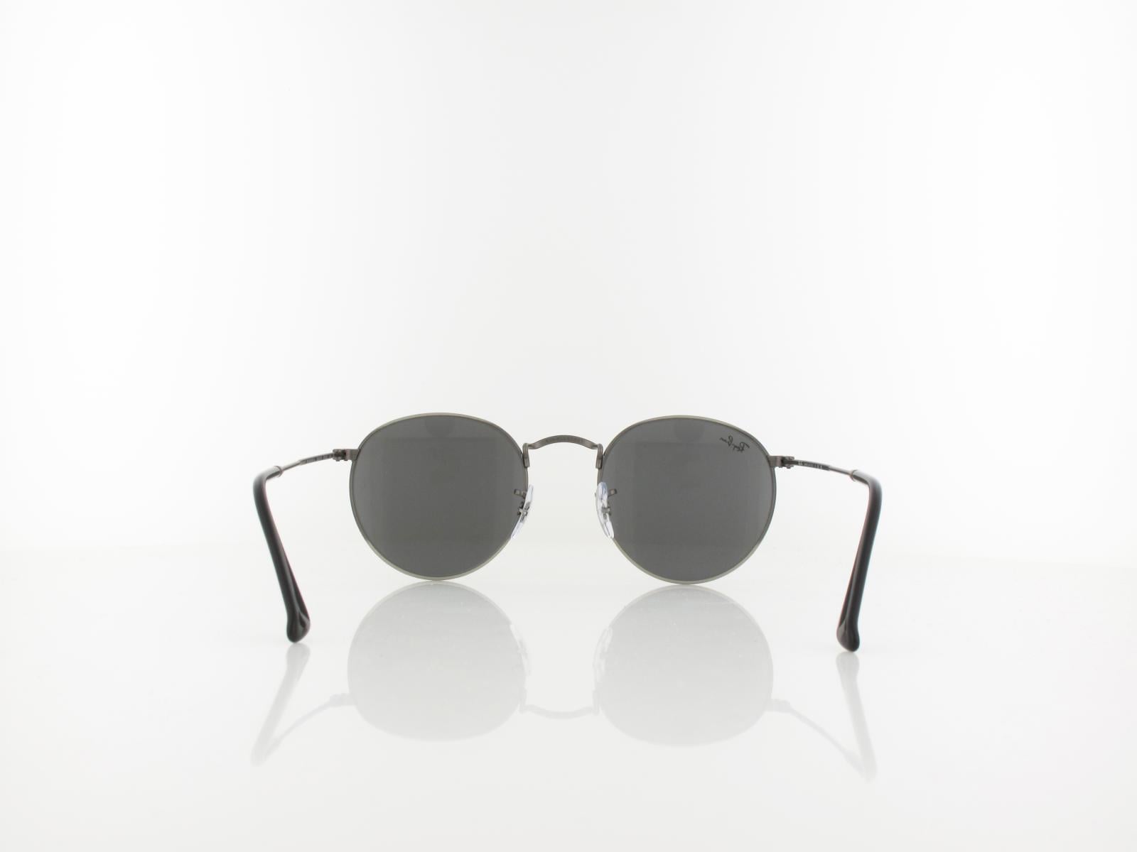 Ray Ban | Round Metal RB3447 9229B1 50 | antique gunmetal / dark grey