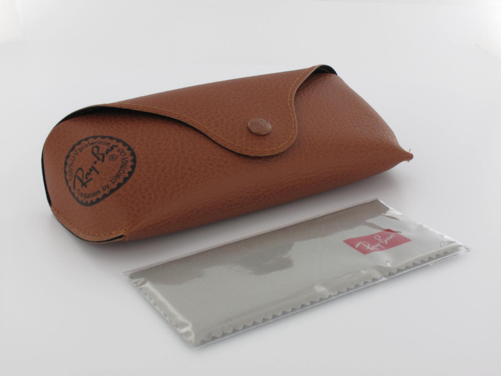 Ray Ban | Round full color RB3447JM 919671 50 | black on legend gold / dark grey gradient