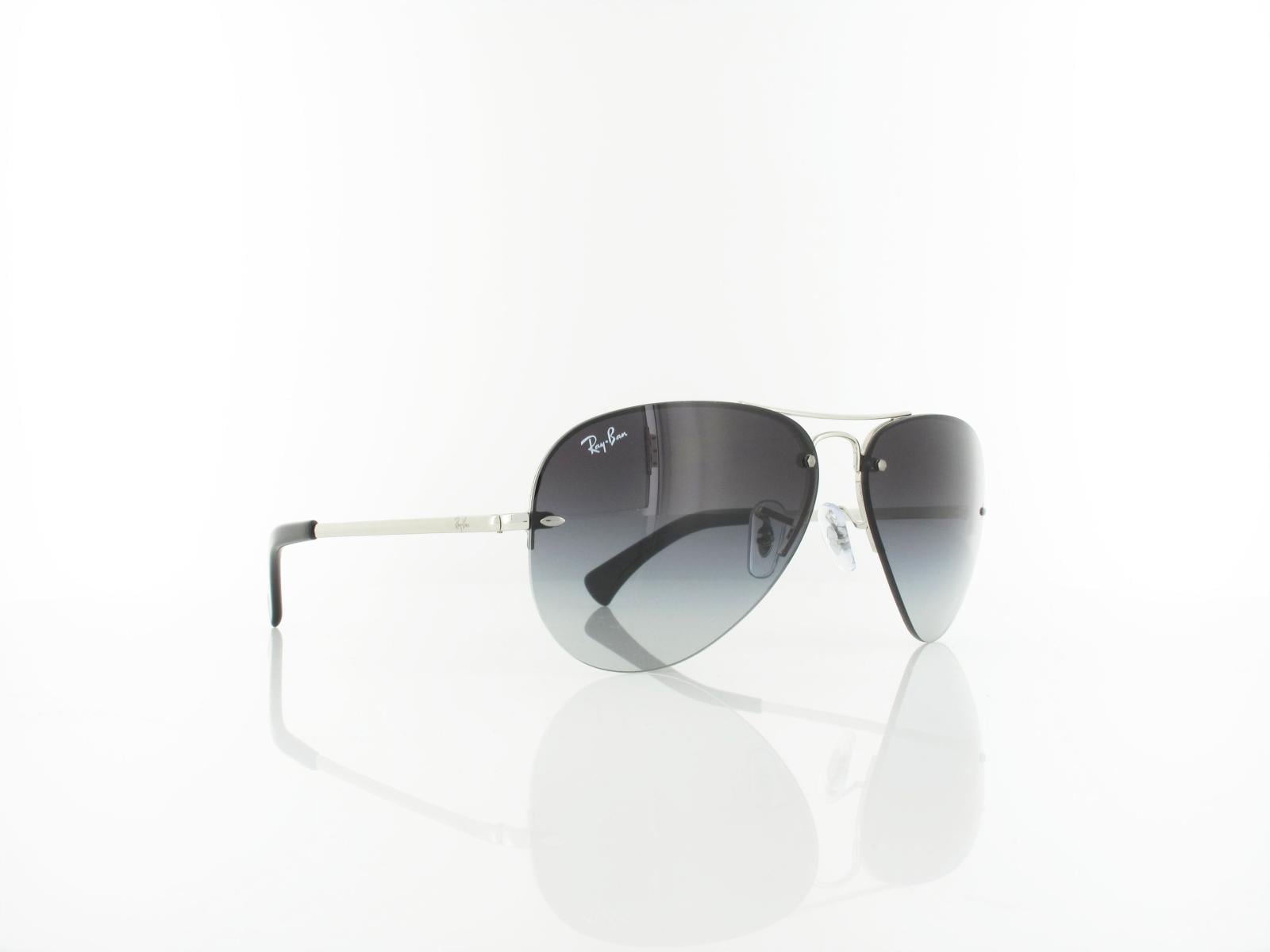 Ray Ban | RB3449 003/8G 59 | shiny silver / grey gradient