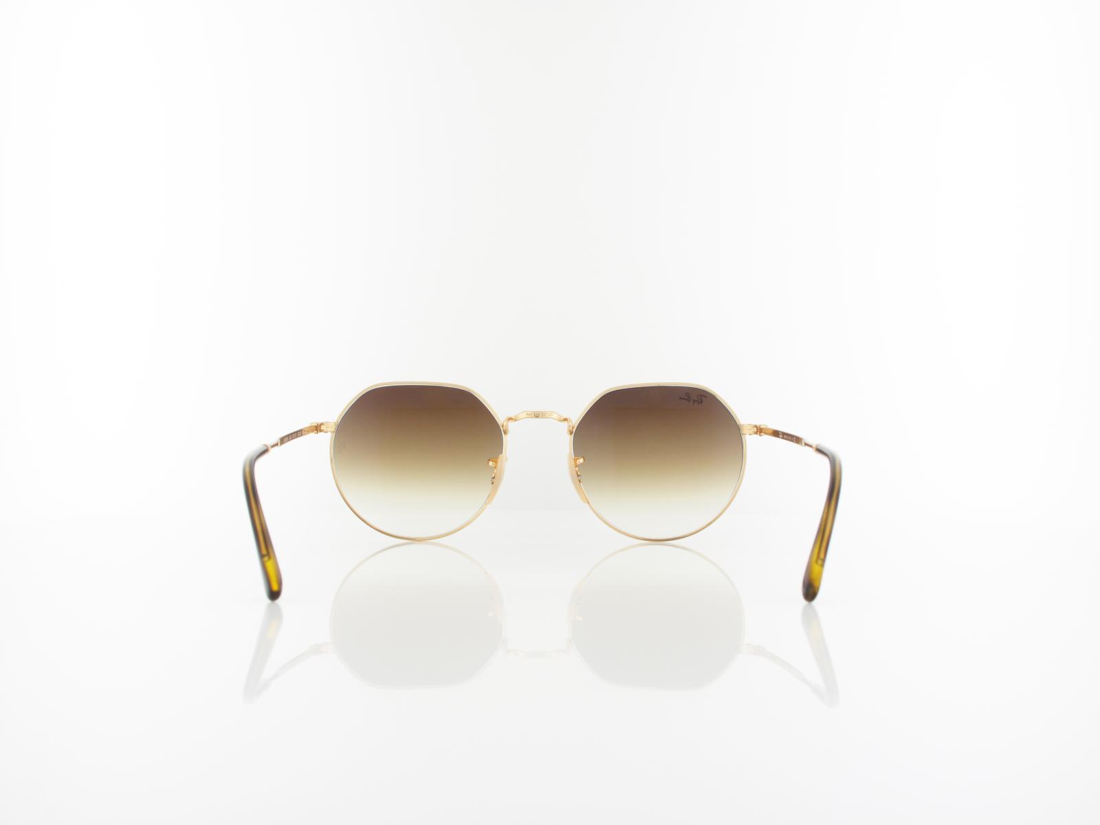 Ray Ban | Jack RB3565 001/51 53 | arista / clear gradient brown