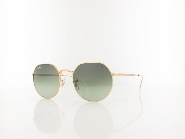 Ray Ban | Jack RB3565 001BH 53 | arista / green vintage