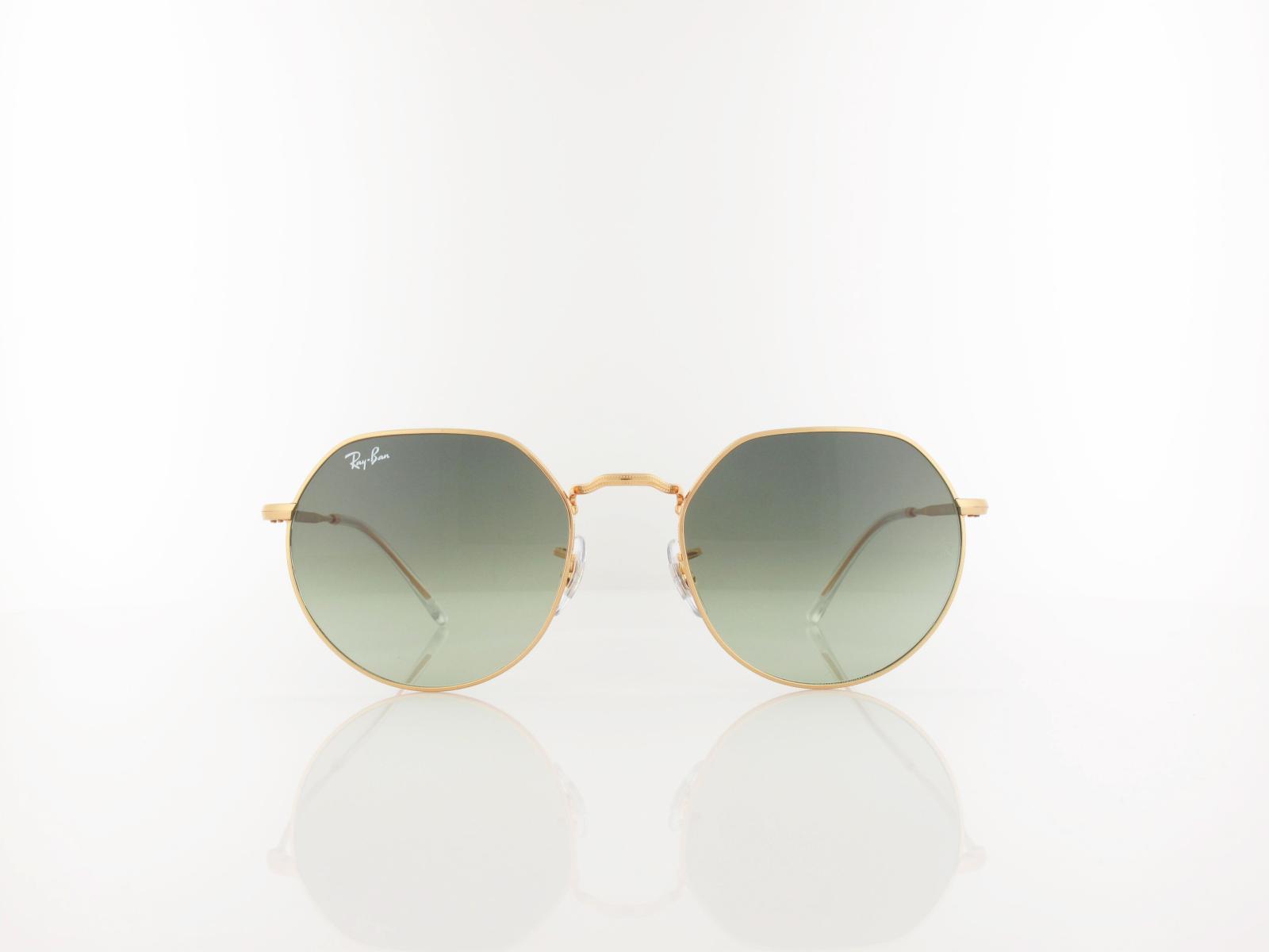 Ray Ban | Jack RB3565 001BH 53 | arista / green vintage