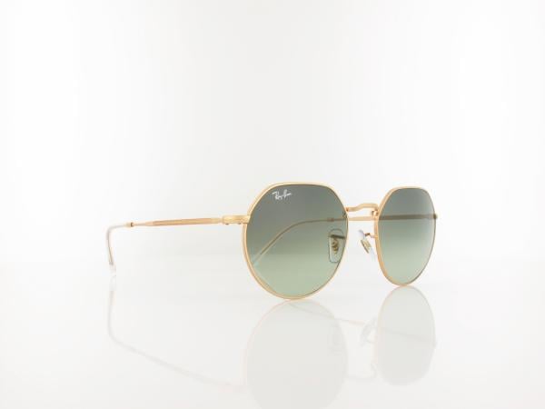 Ray Ban | Jack RB3565 001BH 53 | arista / green vintage