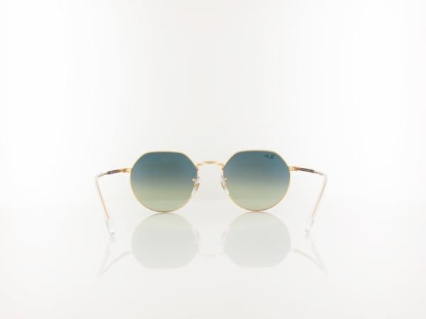Ray Ban | Jack RB3565 001BH 53 | arista / green vintage