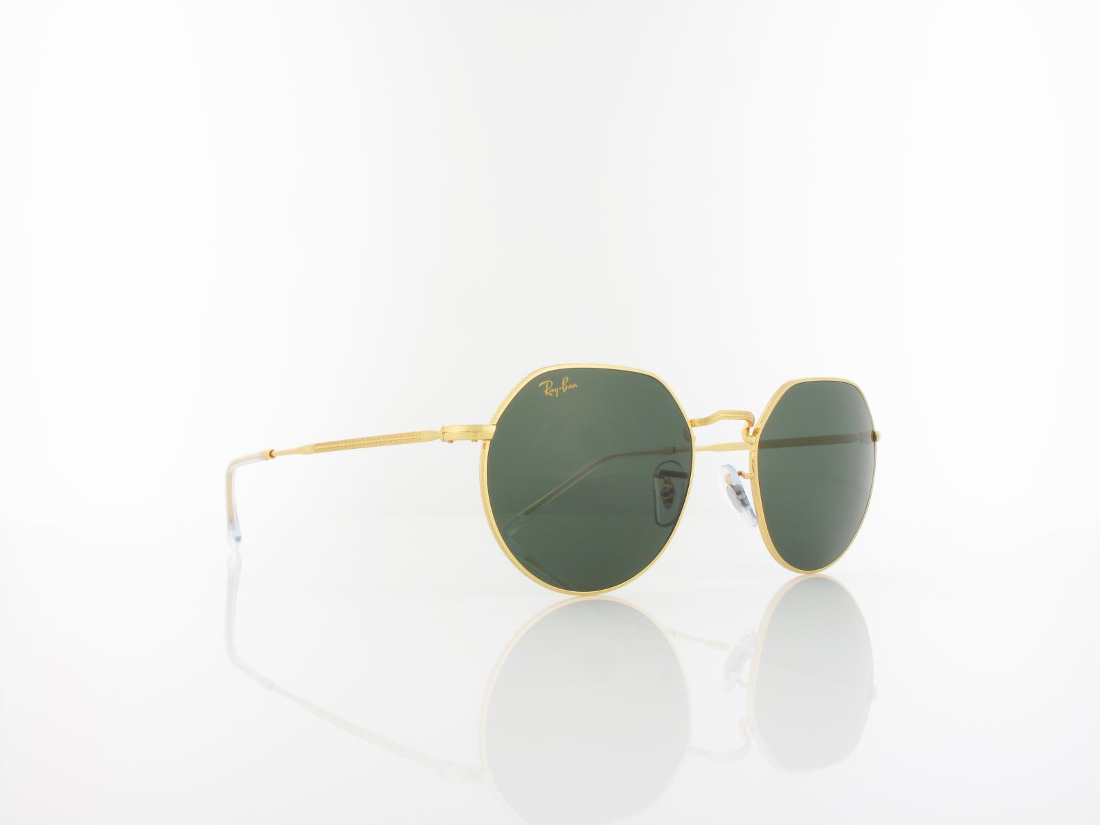 Ray Ban | Jack RB3565 919631 53 | legend gold / green