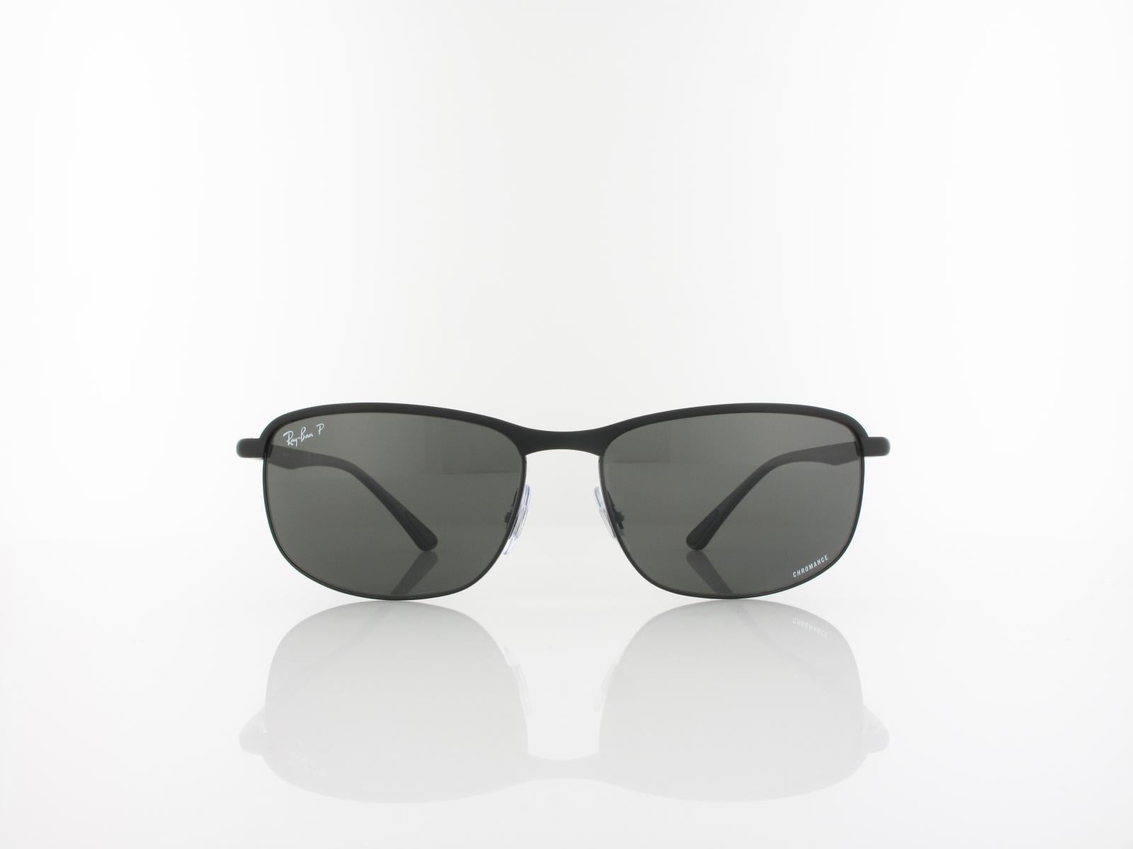 Ray Ban | Chromance RB3671CH 186/K8 60 | black on black / chromance dark grey polarized